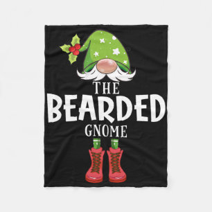 Cobertor De Velo Natal Família Correspondente O Gnome Barbudo