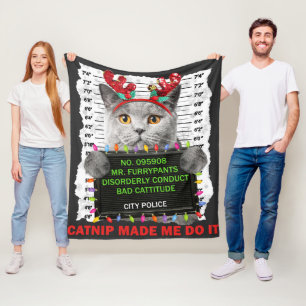 Cobertor De Velo Natal Feio Para Gato Mãe Pai Gato Amor