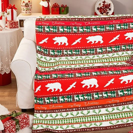 Cobertor De Velo Natal na floresta