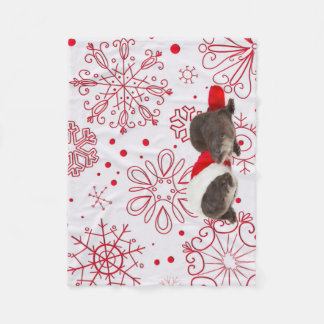 Cobertor De Velo Natal norte-americano da lontra de rio