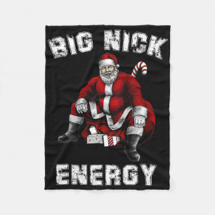 Cobertor De Velo Natal para o Big Nick Energy Papais noeis