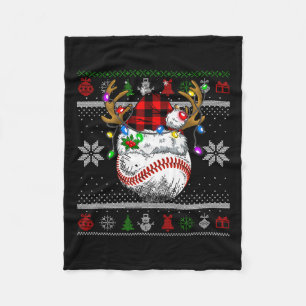 Cobertor De Velo Natal Ugly Sater Noel Hat Men Criança Baseball