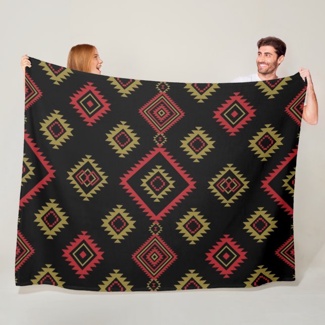 Cobertor De Velo Native Zone 60x80 Fleece Blanket (In Situ)