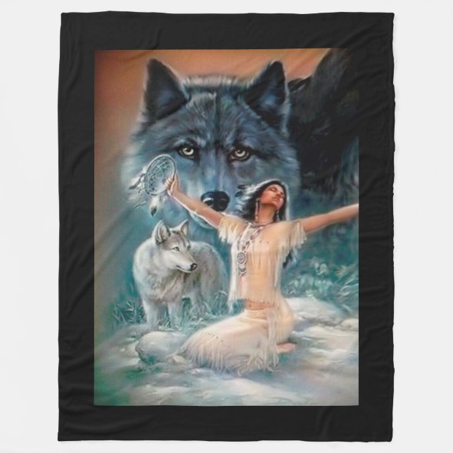 Cobertor De Velo Nativo americano (Frente)