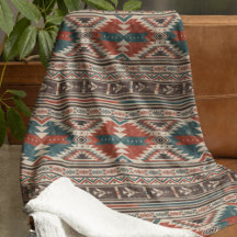 Nativo Padrão Americano Tribal Étnica Indiana