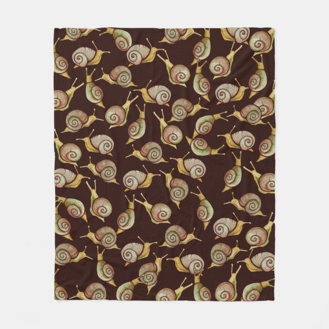 Cobertor De Velo Nature Snail Art (Frente)