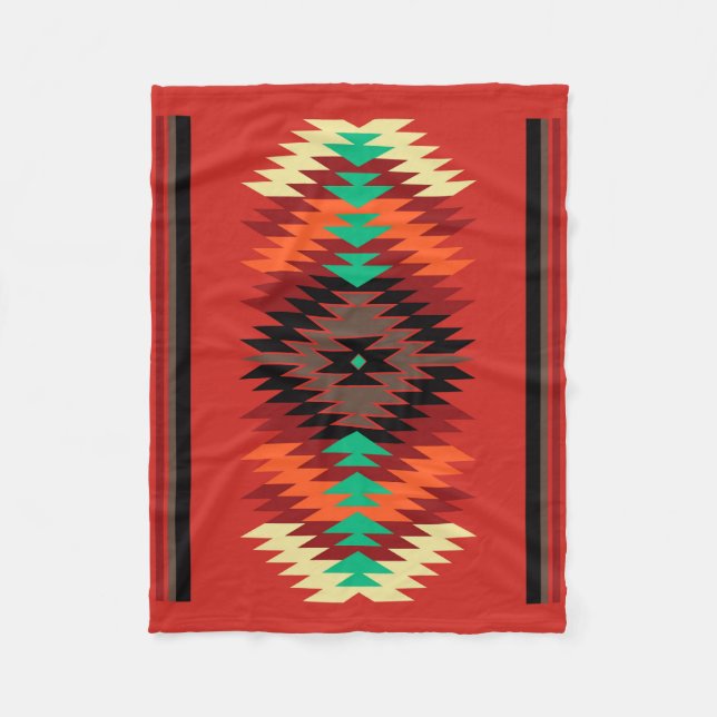 Cobertor De Velo Navajo Blanket Design 5 (Frente)