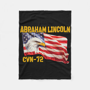 Cobertor De Velo Navio De Guerra Abraham Lincoln Cvn-72 Transportad