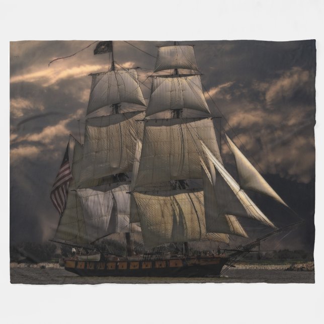 COBERTOR DE VELO NAVIO DE NAVEGAÇÃO (Frente (Horizontal))