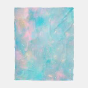 Cobertor De Velo Nebula de Conforto Galáctico Fleece Blanket