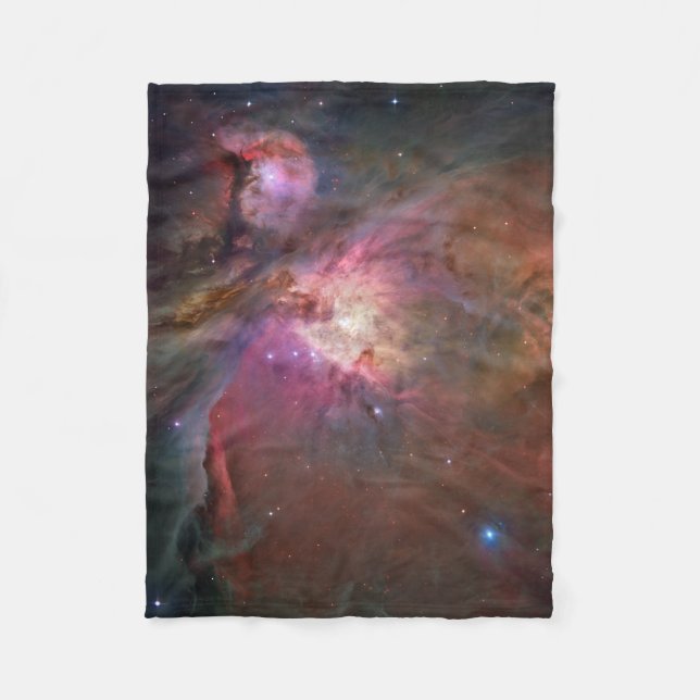 Cobertor De Velo Nebulosa de Órion Rosa (Frente)