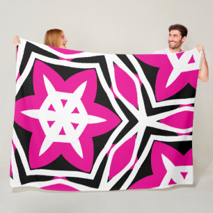 Cobertor De Velo Negrito simples Moderno preto rosa