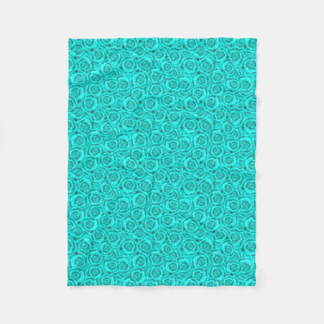 Cobertor De Velo neon azul (Frente)