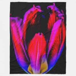 Cobertor De Velo Neon Glow Tulip