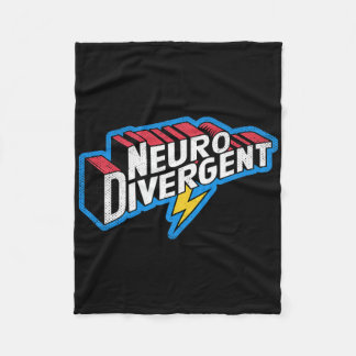 Cobertor De Velo Neurodivergente Adhd Autism Hero Asd Celebra Neur