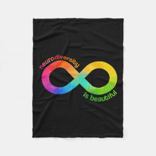 Cobertor De Velo Neurodiversidade é um belo autismo Neurodivergente