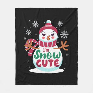 Cobertor De Velo Neve Fofa! Abrace o Charme Invernal do Natal