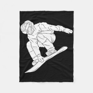 Cobertor De Velo Neve Snowboard Montanha de inverno Esporte Neve En