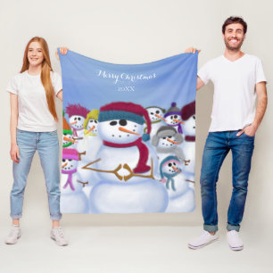 Cobertor De Velo Neves Cuta e Whimsical