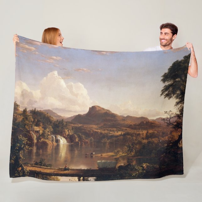 Cobertor De Velo New England Scenery Frederic Edwin Church (In Situ)