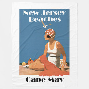 Cobertor De Velo New-jersey encalha o ~ Cape May