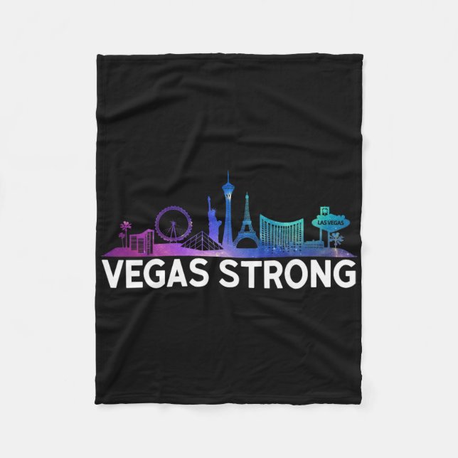 Cobertor De Velo New Las Vegas Strong For Men, Women And Youth  (Frente)