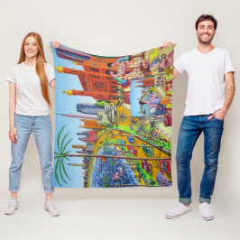 Cobertor De Velo New York City Painting