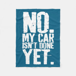 Cobertor De Velo Nge Não Meu Carro Ainda Não Está Pronto Humor Mecâ