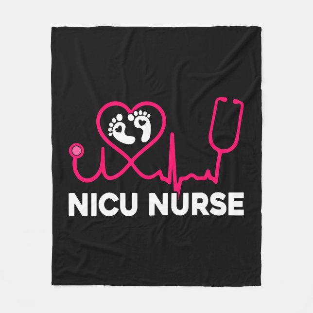 Cobertor De Velo Nicu Enfermeira Camisa De Pulso (Frente)