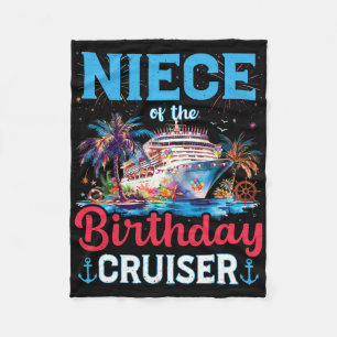 Cobertor De Velo Niece Do Aniversário Cruzeiro Engraçado Birthda