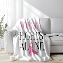 Ninguém Luta Sozinho Laço Rosa 