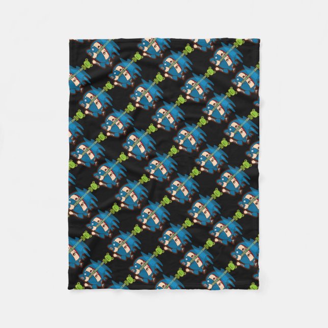 Cobertor De Velo Ninja Boy (Frente)