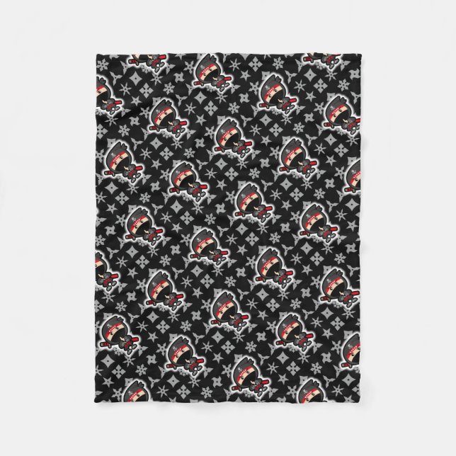 Cobertor De Velo Ninja Boy (Frente)