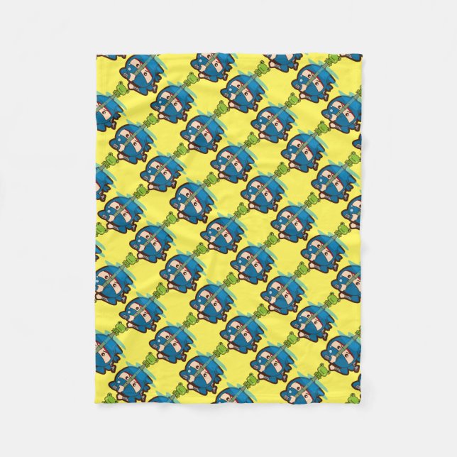 Cobertor De Velo Ninja Boy (Frente)