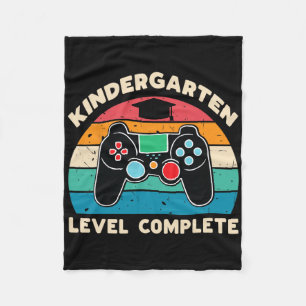 Cobertor De Velo Nível do jardim de infância Gamer Boy Kinder Gradu