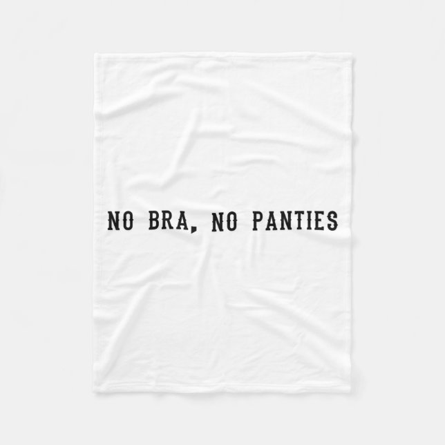 Cobertor De Velo No Bra No Panties Funny Adult Womens  (Frente)