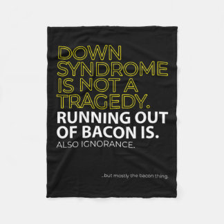 Cobertor De Velo No Dia da Síndrome de Down O Amor não conta cromos