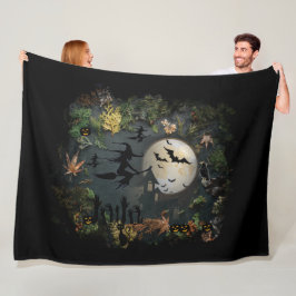 Cobertor De Velo Noite da Festa das Bruxas