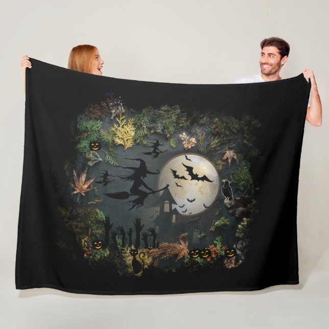 Cobertor De Velo Noite da Festa das Bruxas (In Situ)