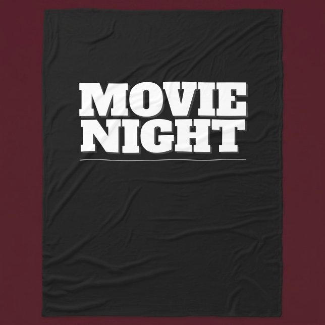 Cobertor De Velo Noite de Filme (Criador carregado)