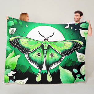 Cobertor De Velo Noite de Moth lunar