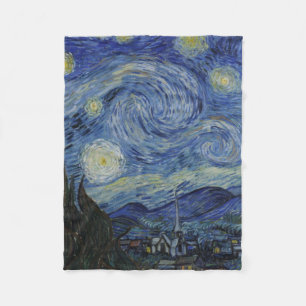 Cobertor De Velo Noite Estrelada por Vincent Van Gogh
