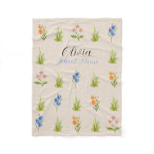 Nome de Script Floral de Flor de Flor Personalizad