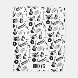 Cobertor De Velo Nome do cliente de instrumentos musicais