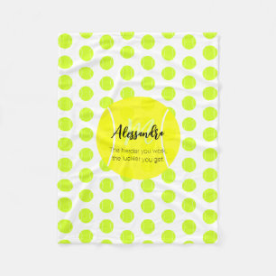 Cobertor De Velo nome e texto personalizados de tênis