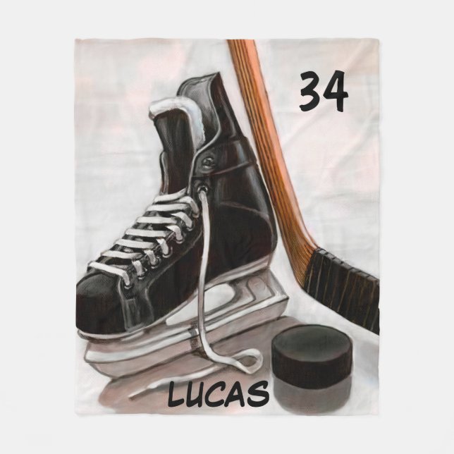 COBERTOR DE VELO NOME PERSONALIZADO BLOCO DE CARGA DE CHOQUE ICE (Frente)