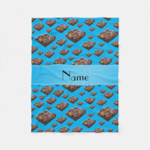 Cobertor De Velo Nome personalizado céu azul