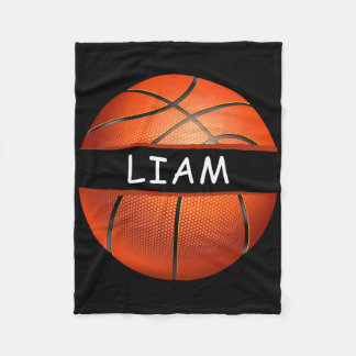 Cobertor De Velo Nome personalizado da Novelty Liam Sports Bysketby