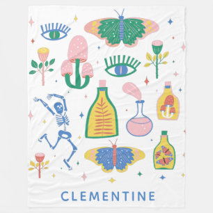 Cobertor De Velo Nome Personalizado das Poções Magicas de Testemunh