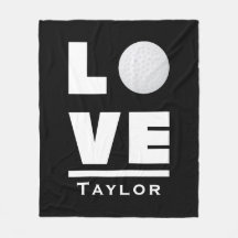 Nome Personalizado Do Ventilador Do Amor E Golfe